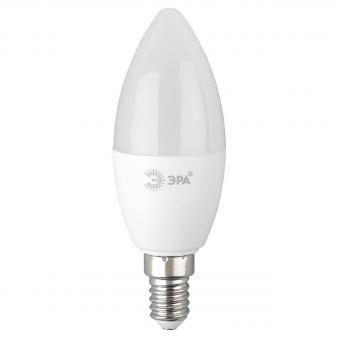 Лампа светодиодная ЭРА E14 6W 6500K матовая B35-6W-865-E14 R