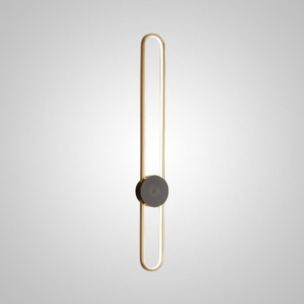 Настенный светильник Imperium Loft Heidy L H90 Brass Black 230862-23