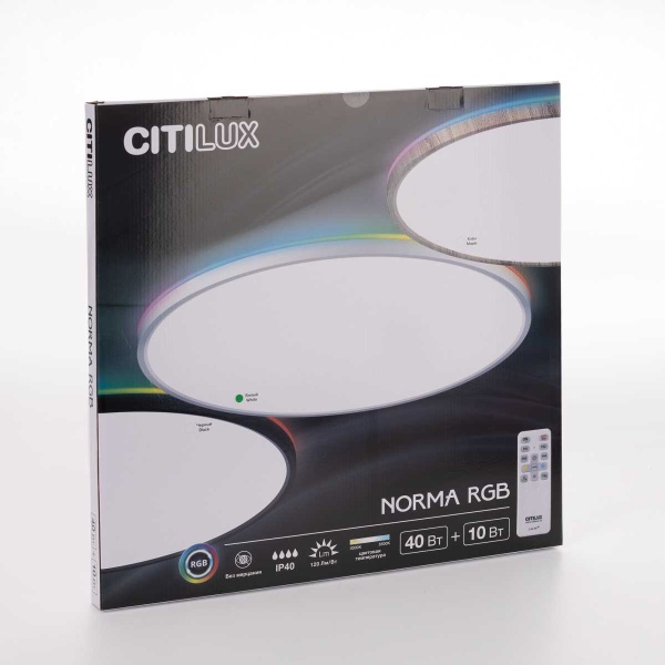 Потолочный светильник Citilux NORMA CL749500 Потолочный светильник Citilux NORMA CL749500