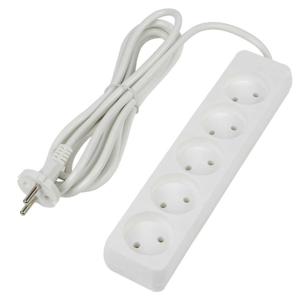 Удлинитель Uniel Ultra 5гн х 3м б/з S-CU5-3 White UL-00009990 Удлинитель Uniel Ultra 5гн х 3м б/з S-CU5-3 White UL-00009990
