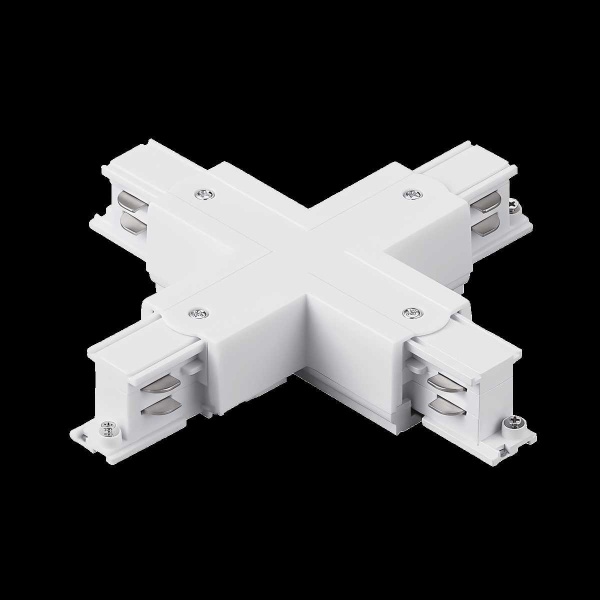 Соединение крестовое с подводом питания к треку 5040xx-(F)/(R) Quattro Lightstar 504146-FR