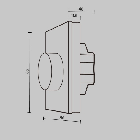 Панель управления Maytoni Lighting control 731004