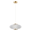 Подвесной светильник Crystal Lux Carazon SP1 Brass