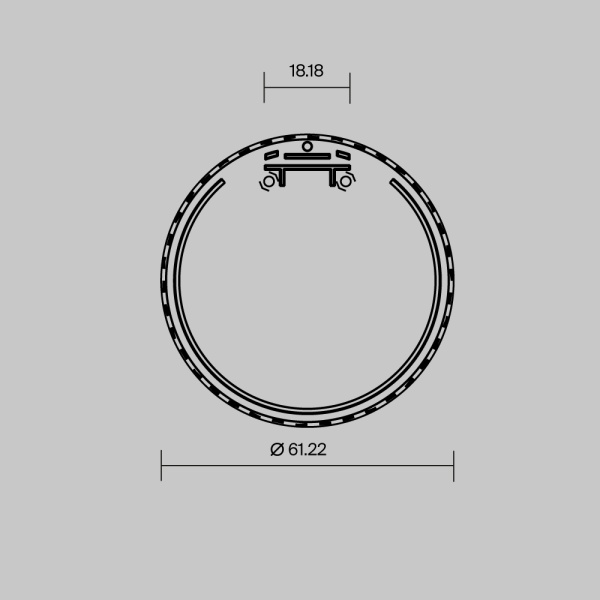 Комплектующие для профиля Maytoni Led Strip 642082 Комплектующие для профиля Maytoni Led Strip 642082