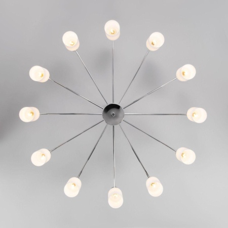 Потолочная люстра Eurosvet Vegga 70160/12 хром Smart