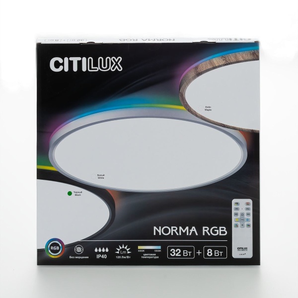 Потолочный светодиодный светильник Citilux Norma CL749401 Потолочный светодиодный светильник Citilux Norma CL749401