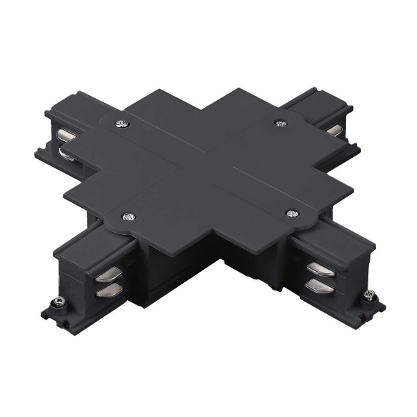 Соединение крестовое встраиваемое с подводом питания к треку 5030xx-R Quattro Lightstar 503147-R