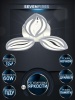Потолочная светодиодная люстра Seven Fires Arain SF5044/3C-WT
