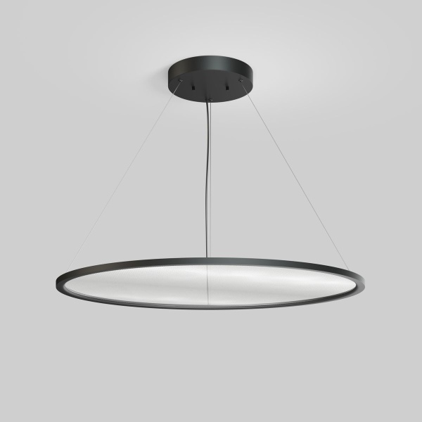 Подвесной горизонтальный светодиодный светильник Denkirs Veil DK6620-BK