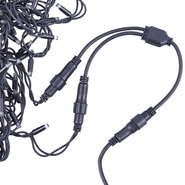 Провод-разветвитель для гирлянд Uniel UCX-F90 S2/0.4M/BK UL-00013233