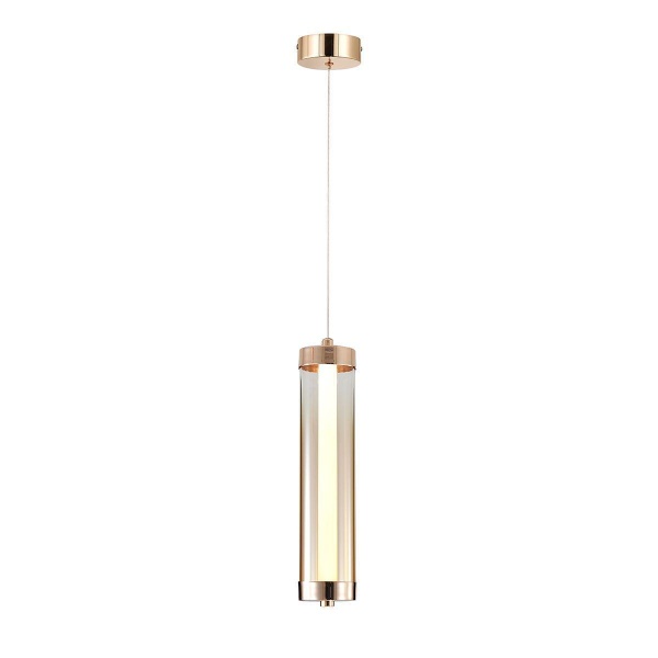 Подвесной светодиодный светильник Indigo Rilucente 11061/1P Gold V000149L