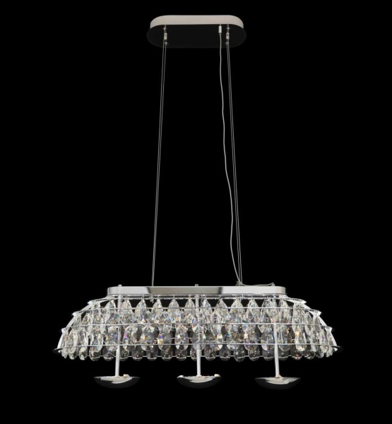 Люстра подвесная Alfa Light F4024-22 800x350mm CH LED
