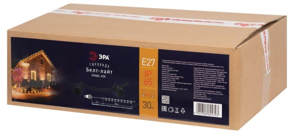 Уличная гирлянда ЭРА 220V ERABL-K30 Б0053025