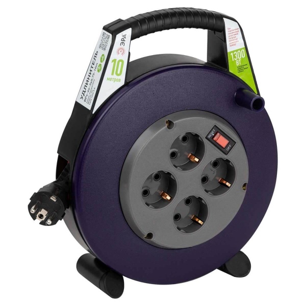 Удлинитель силовой ЭРА 4гн 10м с/з BPx-4e-3x0,75-10m Б0052925 Удлинитель силовой ЭРА 4гн 10м с/з BPx-4e-3x0,75-10m Б0052925