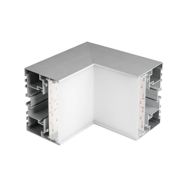Коннектор L-образный Arlight S2-Line-10570-L90N внутренний 021268 Коннектор L-образный Arlight S2-Line-10570-L90N внутренний 021268