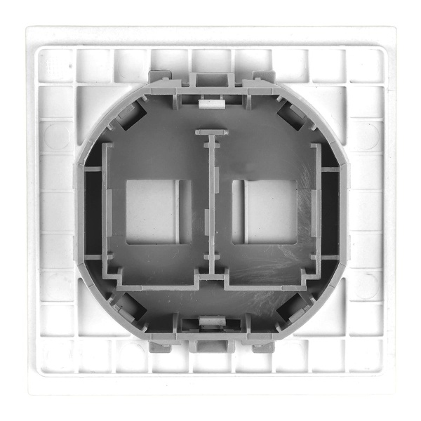 Заглушка (механизм), Stekker Мия, RST00-3116-01, белая магнолия 50469