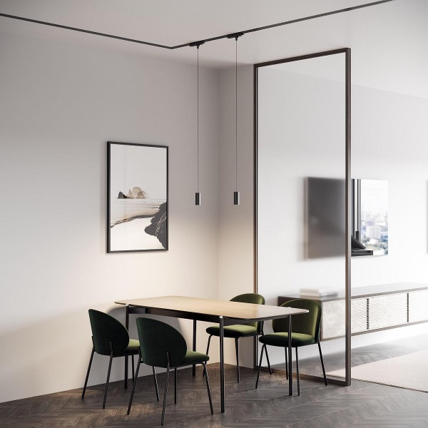 Подвесной трековый светодиодный светильник Elektrostandard Amend 85113/01 черный a065337 Подвесной трековый светодиодный светильник Elektrostandard Amend 85113/01 черный a065337