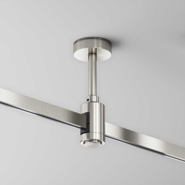 Крепление потолочное Short 78мм с вводом питания Maytoni Technical TRA156C-B1-PT