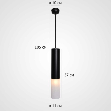 Подвесной светильник Imperium Loft Tevra Black D11 320045-23