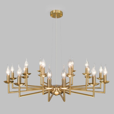 Подвесная люстра Eurosvet Cariso 60150/18 латунь