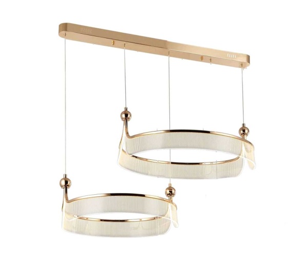 Подвесная светодиодная люстра Kink Light Риваль 08045-80+60,37