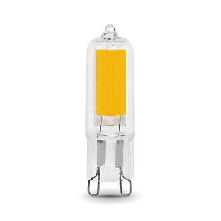 Лампа светодиодная Gauss G9 4.5W 4100K прозрачная 107809204