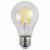 Лампа светодиодная филаментная ЭРА E27 9W 2700K прозрачная F-LED A60-9W-827-E27