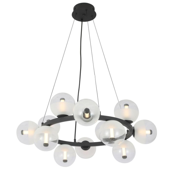 Люстра подвесная Alfa Light F1824-02 600*600*280+1500mm LED/13W/3000K