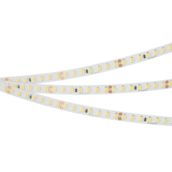 Светодиодная лента Arlight 10W/m 140Led/m 2835SMD теплый белый 5M UL-A140-8mm 24V Warm3500 046975
