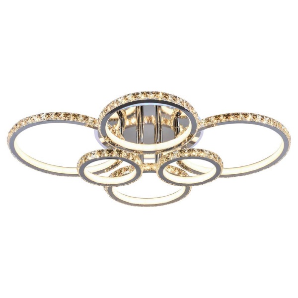 Потолочная светодиодная люстра Profit Light 8052/6 CHR