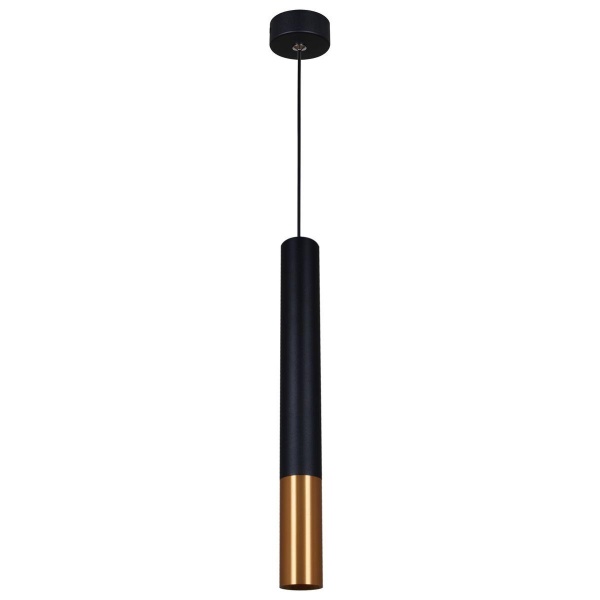 Подвесной светодиодный светильник Reluce 16032-0.9-001IL LED5W BK+GD
