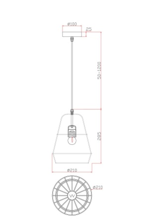Подвесной светильник Freya Форма / Shape FR5335PL-01B2