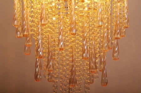 Подвесная люстра Abrasax Greta L.7101-6AMBER