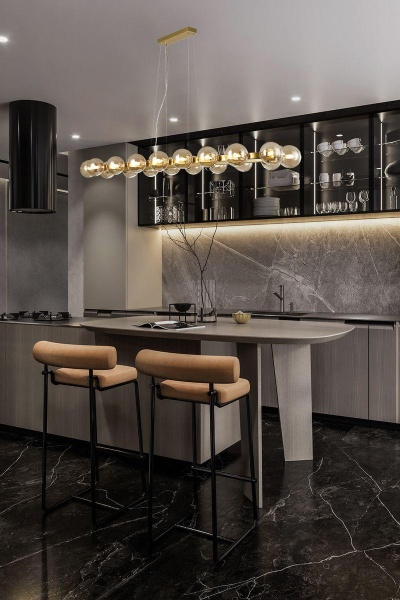 Подвесная люстра Milosh Tendence 0791CL-18GD