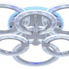 Потолочная люстра Seven Fires Talek SF7054/7C-CR-RGB