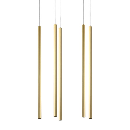 L5T747333 Люстра TUBO LED 25W 1500LM 25G ЗОЛОТО 3000K