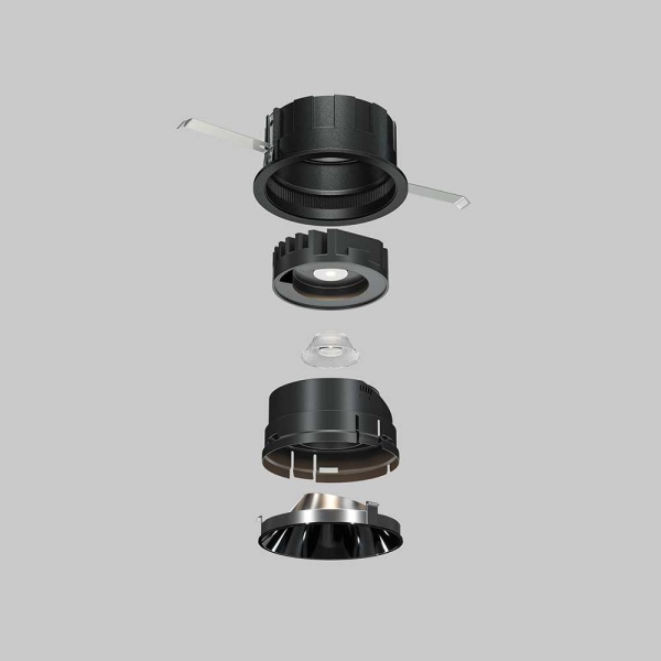 Декоративная рамка-отражатель Maytoni Technical Wise Ring057-10-GF