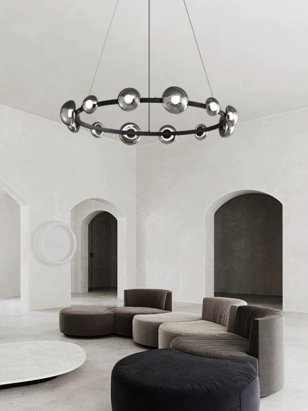 Люстра подвесная Alfa Light F4324-34 D95 Chrome