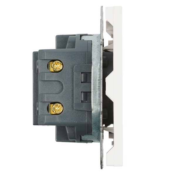 Розетка двухместная USB + Type C Stekker Эмили белый фарфор RST10-5115-01 49879