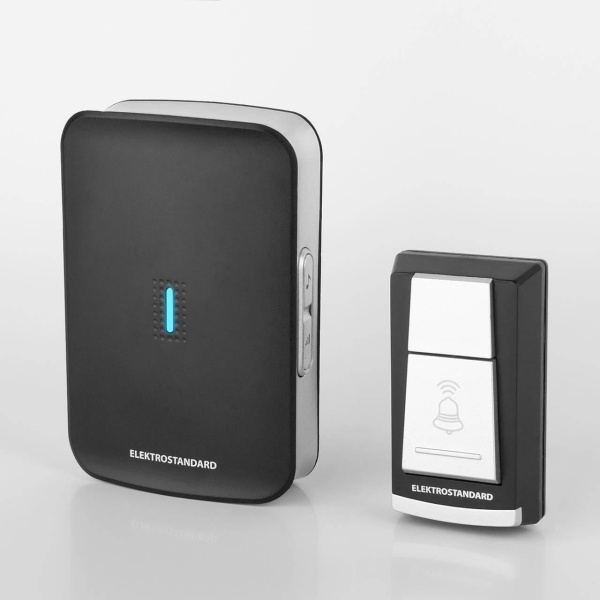 Звонок беспроводной Elektrostandard DBQ19M WL 36M IP44 черный a044638 Звонок беспроводной Elektrostandard DBQ19M WL 36M IP44 черный a044638