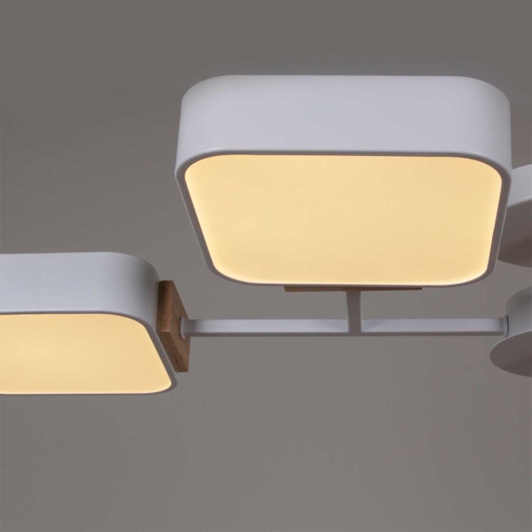 Светильник потолочный Reluce 03363-0.3-08 WH+WOOD