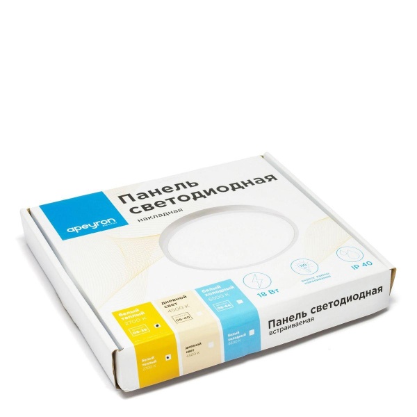 Накладная светодиодная панель Apeyron 06-39