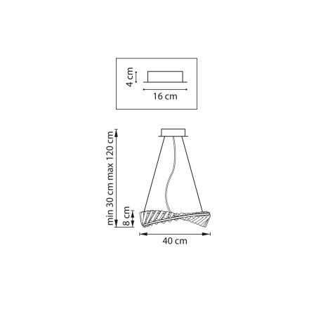 Люстра подвесная Vidare Lightstar 699043