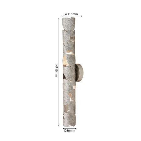 Настенный светильник Favourite Leaftube 4803-1W