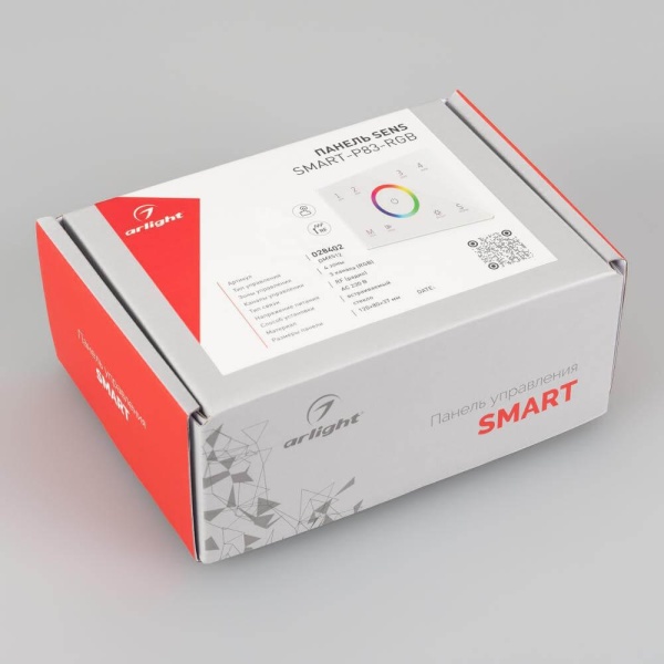 Панель управления Arlight Sens Smart-P83-RGB White 028402 Панель управления Arlight Sens Smart-P83-RGB White 028402