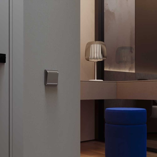 Накладка для выключателя карточного, S70 (капучино) Voltum VLS002614