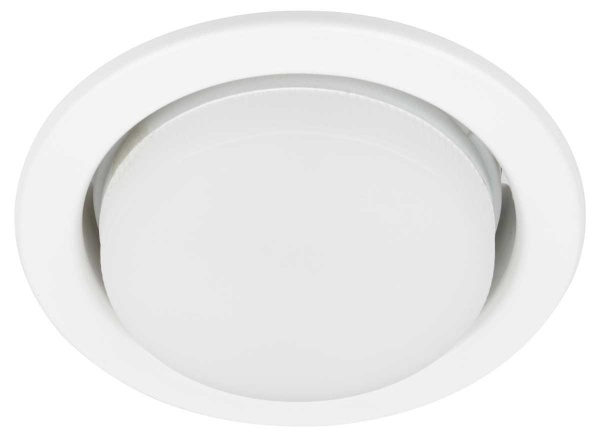 Светильник встраиваемый ЭРА KL35 WH /1 (к) Set 5 под лампу GX53 белый с термокольцом набор 5 шт Б0071342