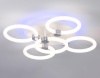 Потолочная светодиодная люстра Ambrella light Acrylica Original FA3841 Потолочная светодиодная люстра Ambrella light Acrylica Original FA3841