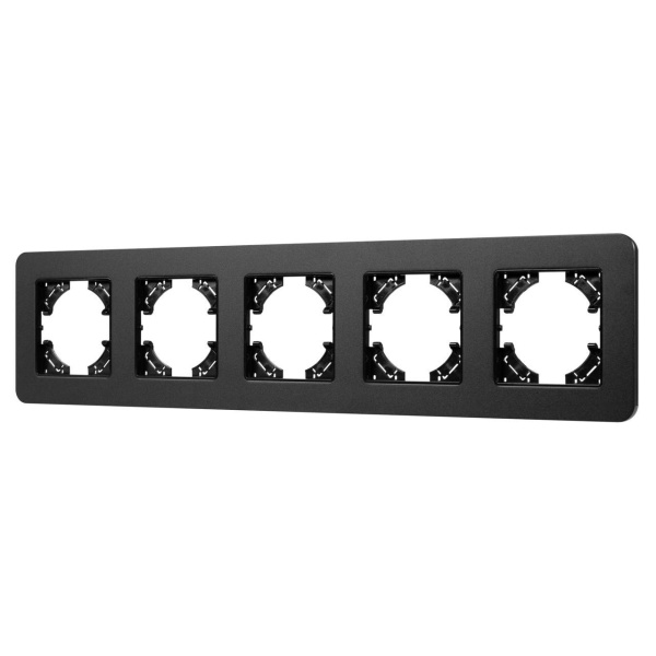 Рамка алюминиевая FRM-AKIRY-SFAL-5-BK Arlight 049747