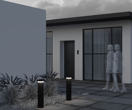 Уличный светодиодный светильник Maytoni Grip O460FL-L10GF3K1